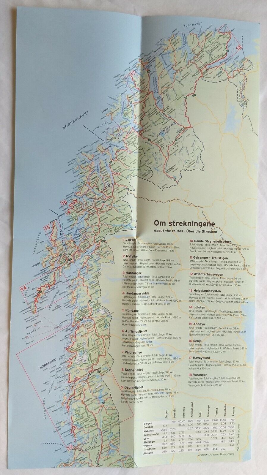 5 Norway Postcards + Map Helgelandskysten Tourist Route w/ Folder Norwegian Lot Без бренда - фотография #2