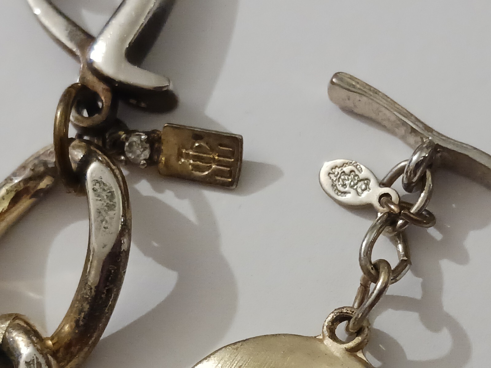 Heavy chunky chain bracelets. Lisner, Premier designs, 8" long. toggle, box + Lisner does not apply - фотография #4
