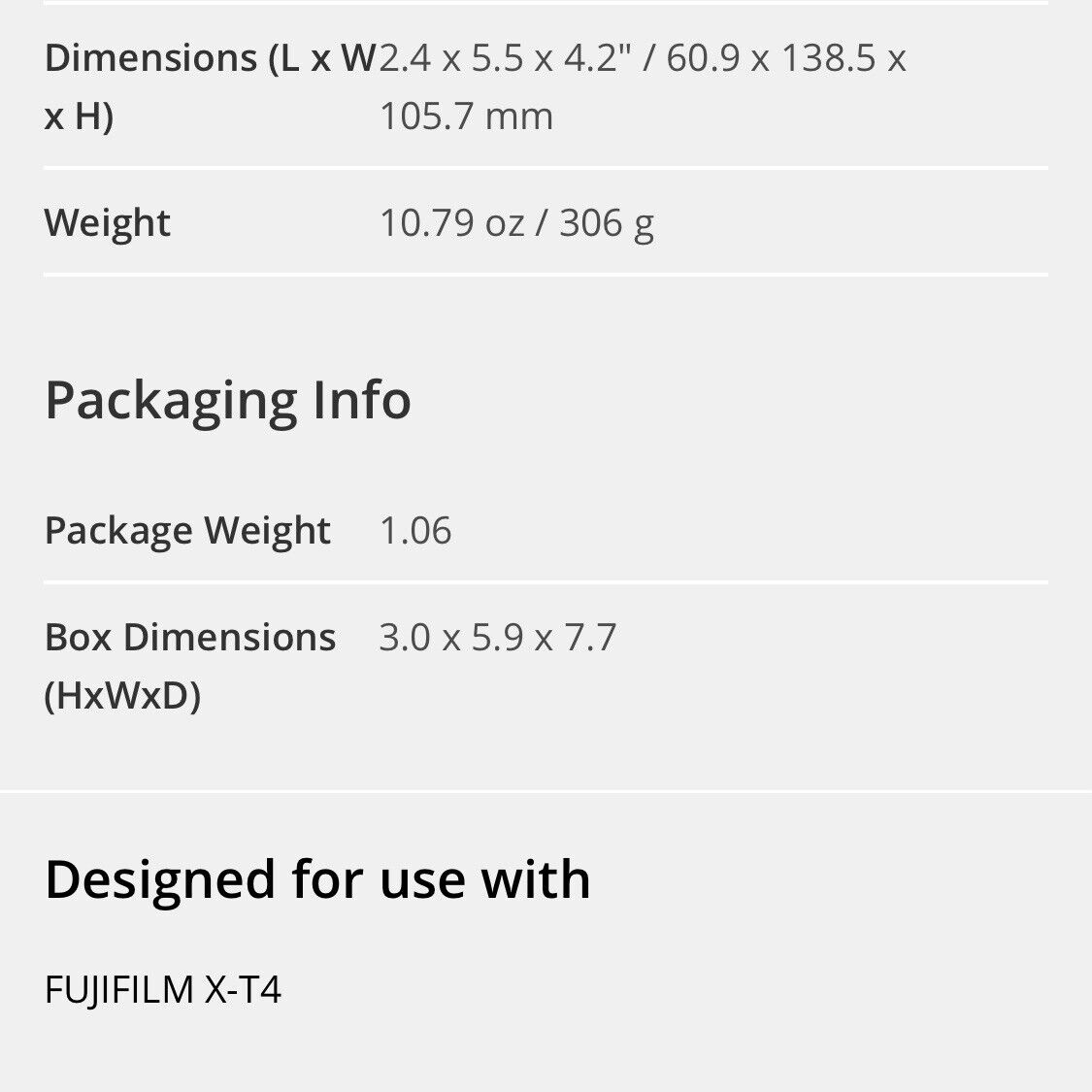 Fujifilm X-T4 Vertical Battery Grip (New, never used) Fujifilm VG-XT4 - фотография #10