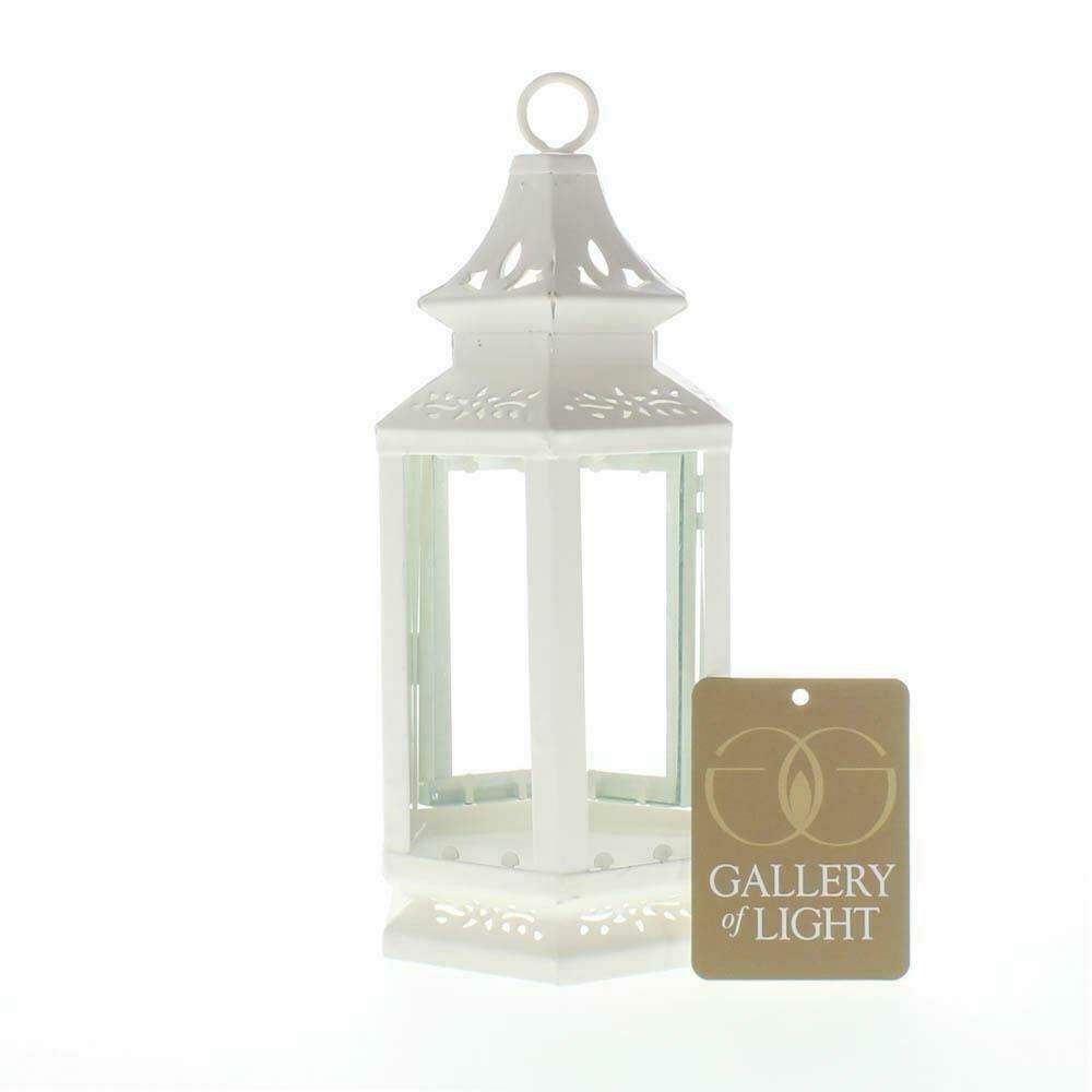 Lot 10 White Lantern Small 8" Candle Holder Wedding Table Centerpieces NEW Без бренда - фотография #2