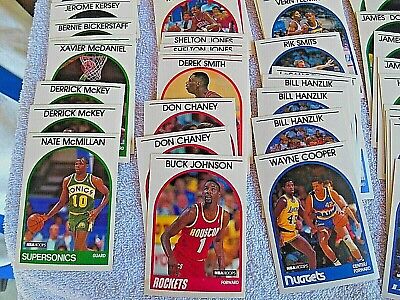 COLLECTION OF 175 NBA 1989 BASKETBALL TRADING CARDS UN-SEARCHED. Без бренда - фотография #6