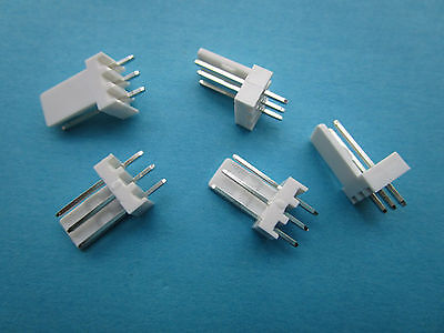 100 pcs 2510 Pitch 2.54mm 3 Pin Male Plug Connector Straight pin New SL - фотография #6