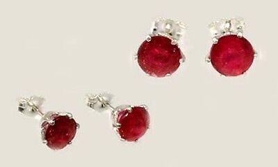 Ruby Earrings 3½ct Antique 19thC Medieval Enemy Peace Maker Danger Approach  Без бренда - фотография #2
