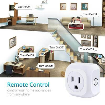 2 Pack Wifi Smart Plug Outlet Switch Remote Control Power Socket Alexa US Plug Kootion - фотография #2