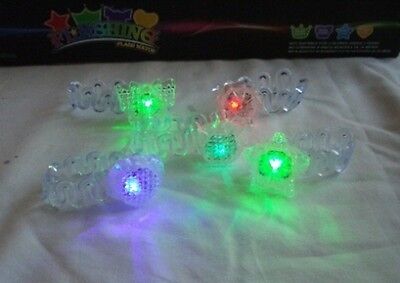 12 pcs Flashing Bracelet Wristband with Multi Color LED Light Party Favor Supply Unbranded - фотография #4