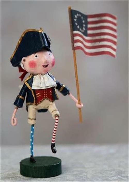 Lori Mitchell YOUNG WASHINGTON USA Stars & Stripes Independent Figurine 14486 Без бренда Lori Mitchell 14486