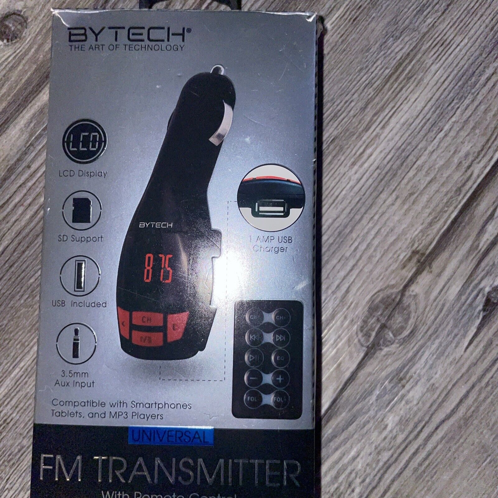 Bytech Universal FM Transmitter with Remote Control And USB Bytech Does Not Apply - фотография #2