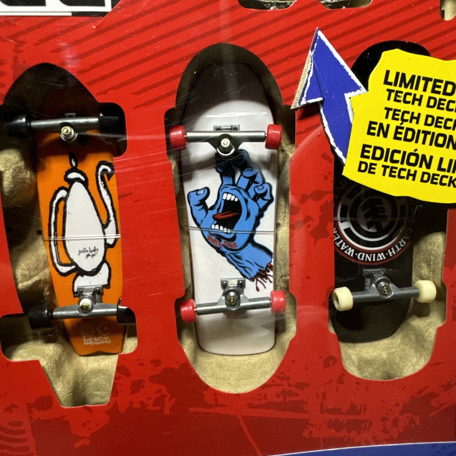 TECH DECK 25th Anniversary Pack 8 Fingerboards Silver Dude Limited Edition Tech Deck - фотография #5
