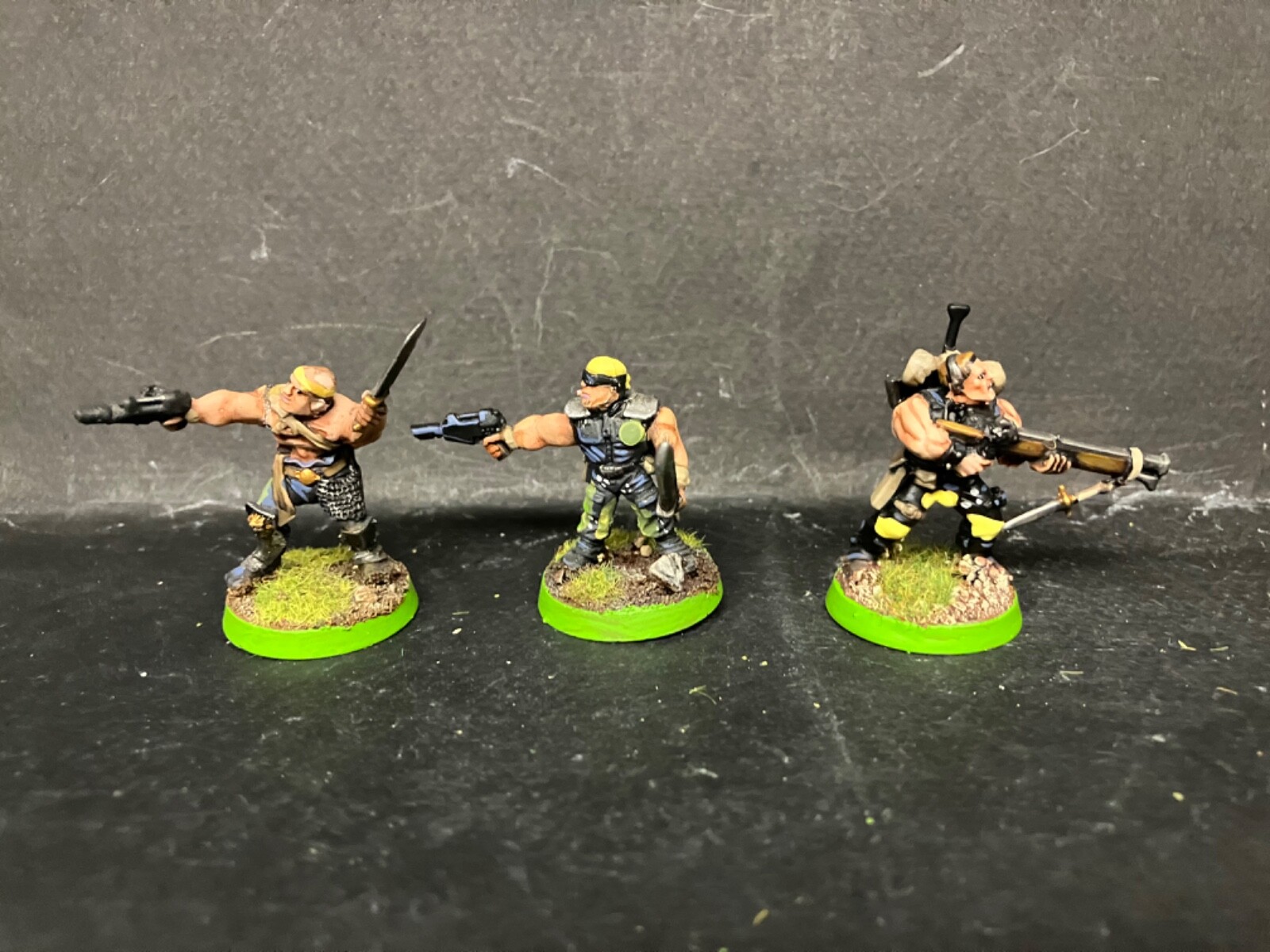 Warhammer 40k CATACHAN JUNGLE FIGHTERS squad Imperial Guard conversions painted Games Workshop - фотография #5