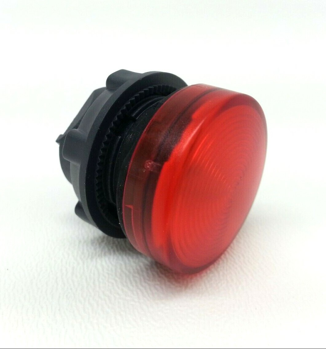 Schneider Electric ZB5 AV043S Red Pilot Light Heads Lot of 3 Schneider Electric ZB5 AV043S - фотография #3