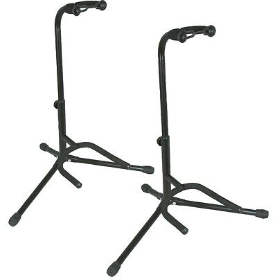 Musician's Gear Electric, Acoustic and Bass Guitar Stands (2-Pack) Musician's Gear SSG-315-2 BK-MG
