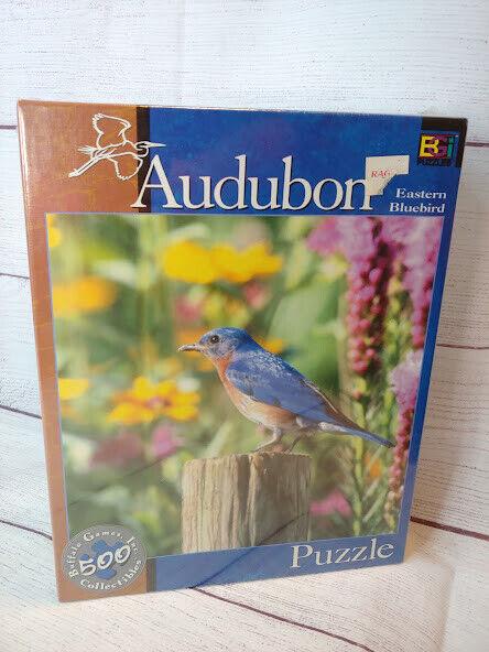 Audubon Eastern Bluebird Puzzle 500 pc NEW sealed Buffalo Games Buffalo Games - фотография #5