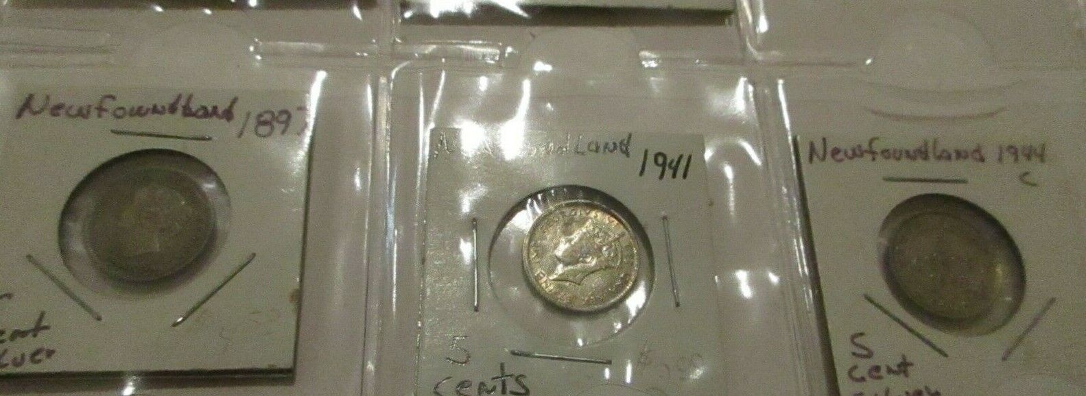 Collection of Newfoundland Coins Без бренда - фотография #3