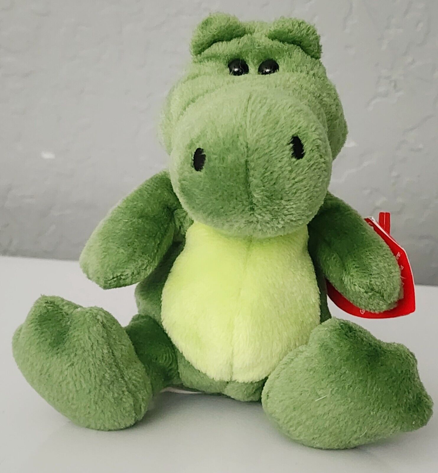 TY Beanie Babies 2.0 Chompy 6" Green Alligator Crocodile Plush Stuffed 2008 Ty