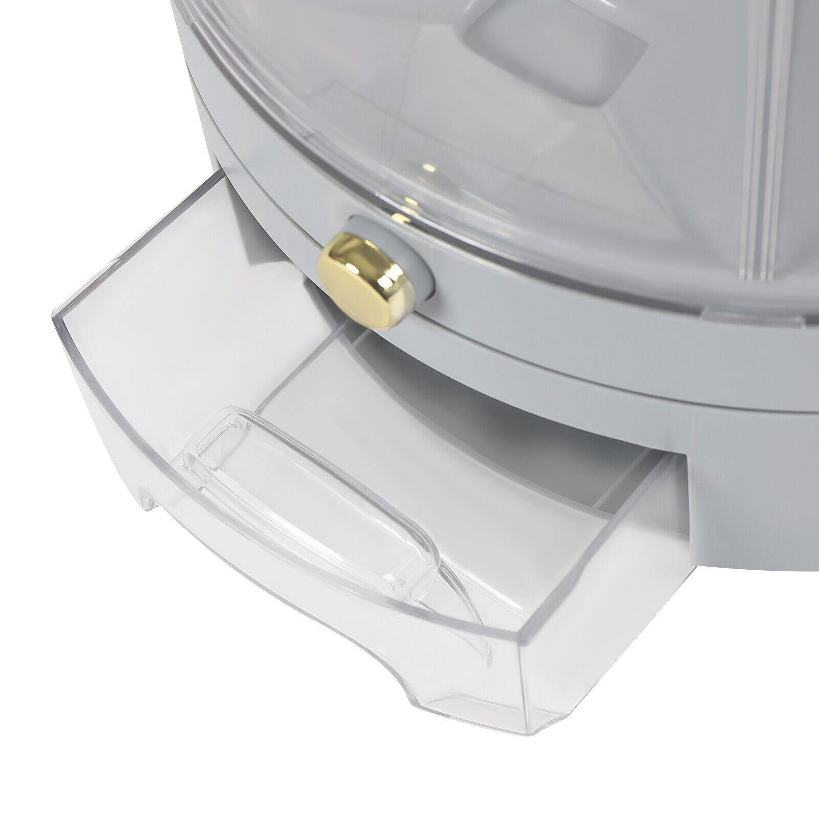Rice Dispenser Dry Grain Food Storage Container Tank 6-Grid Rotating for Kitchen Unbranded N/A - фотография #9