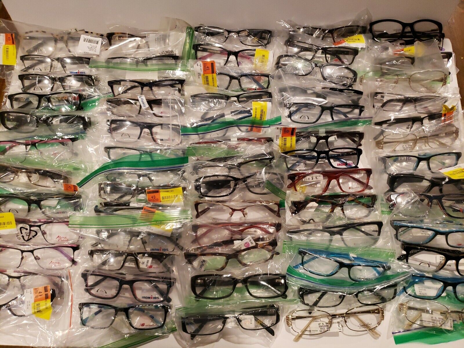 110 New Prescription Eyeglass Frames Eyeglasses Glasses Assorted Pairs Assorted Brands