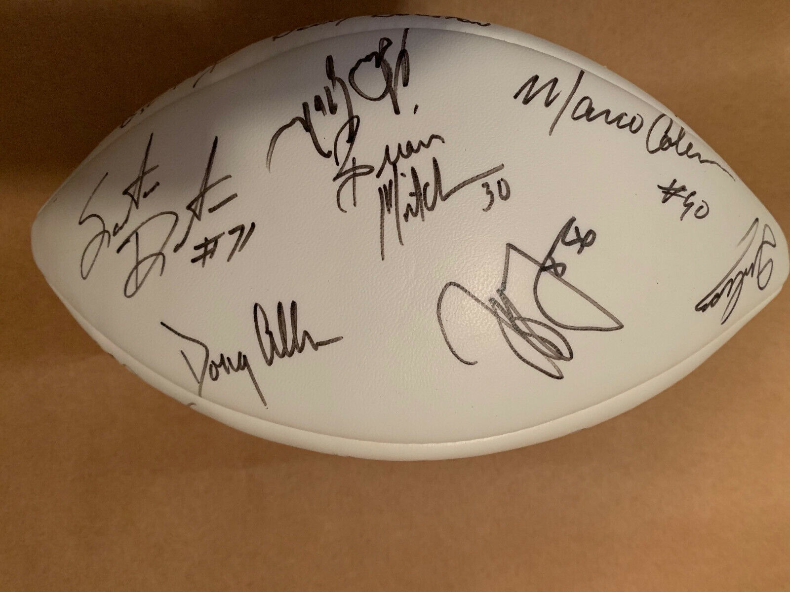 NFL Football Signed by 19(5 HOF) '93 NFLPA Awards Banquet+16 Action Packed Cards Без бренда - фотография #7