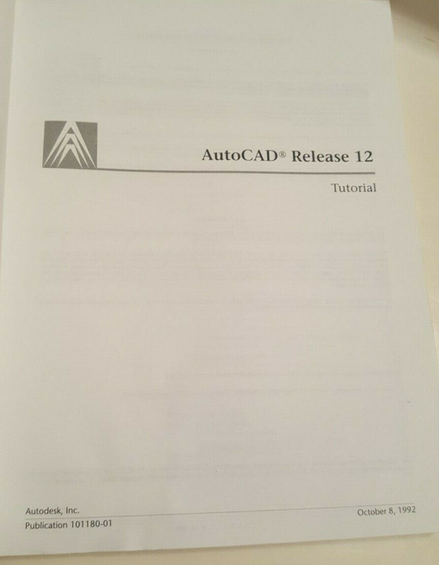 LOT of 3 -AutoDesk AutoCad Bks- Release 12 - Tutorial, Render Reference & Extras Autodesk - фотография #2