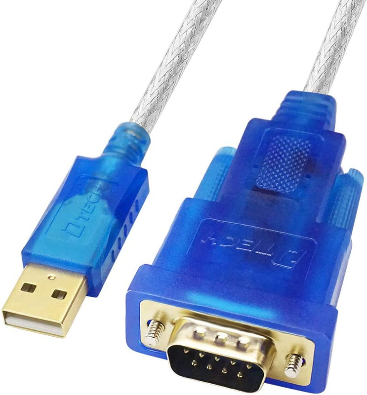 10Ft USB 2.0 to RS232 DB9 Serial Adapter - FTDI for Windows & Mac Does not apply