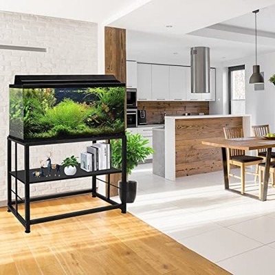 Metal Aquarium Stand 20 Gallon Fish Tank Stand , Double-Layer Detachable  Does not apply Does Not Apply - фотография #6