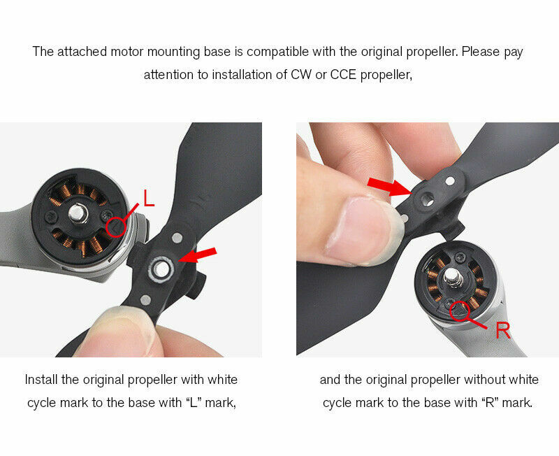 2 Pairs 7238F Propellers CW&CCW Blades for DJI Mavic Air 2 2S Drone Accessories Unbranded Does Not Apply - фотография #10