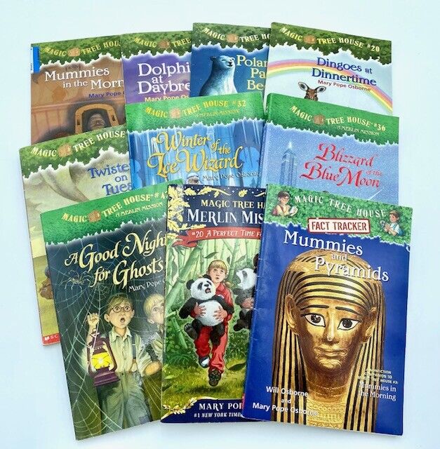 Magic Tree House lot of 10 assorted kids chapter Books complete paperback -GOOD Без бренда - фотография #4