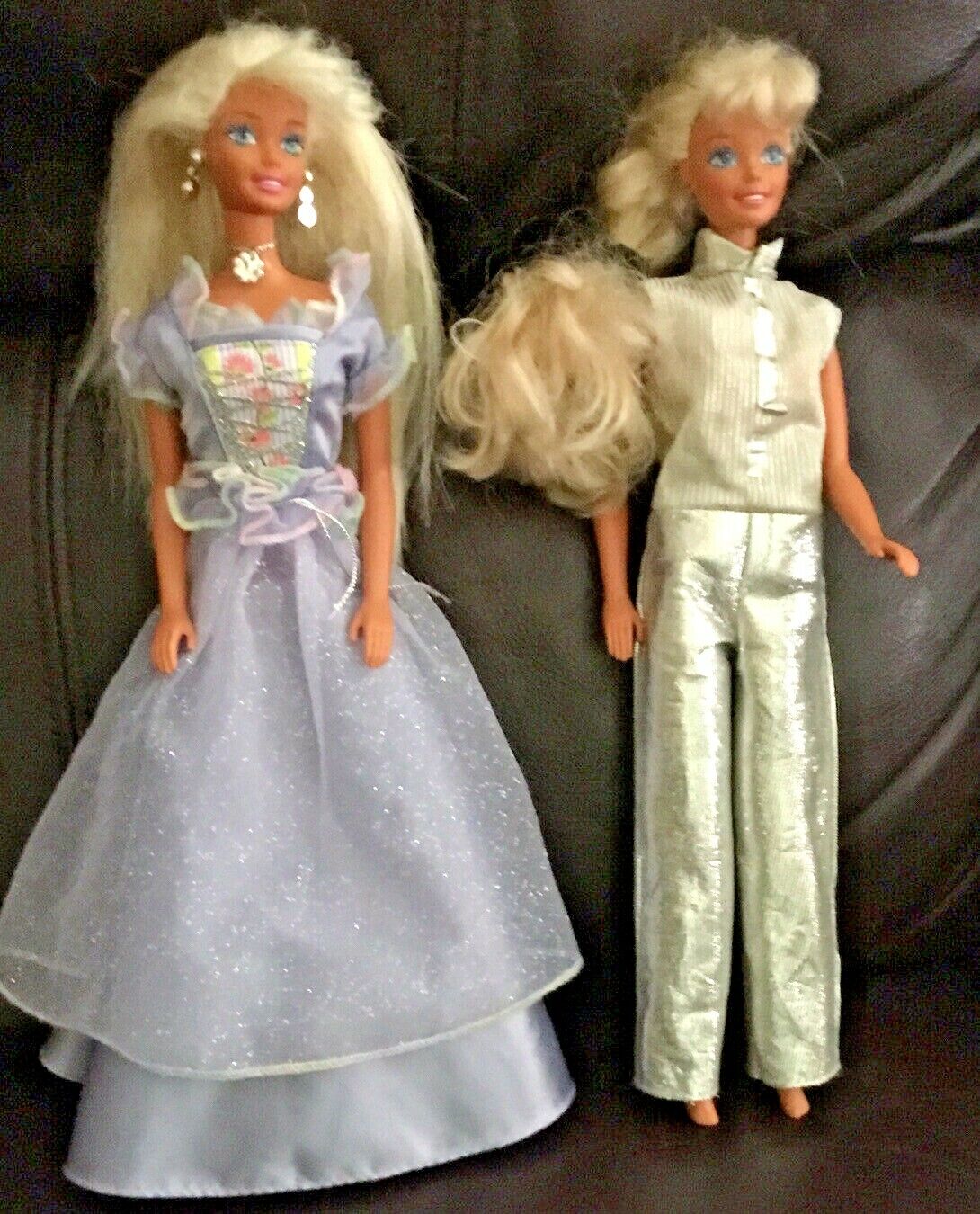 Vintage ( 2 ) 1966 Barbie's dressed  in Formal attire Mattel - фотография #5