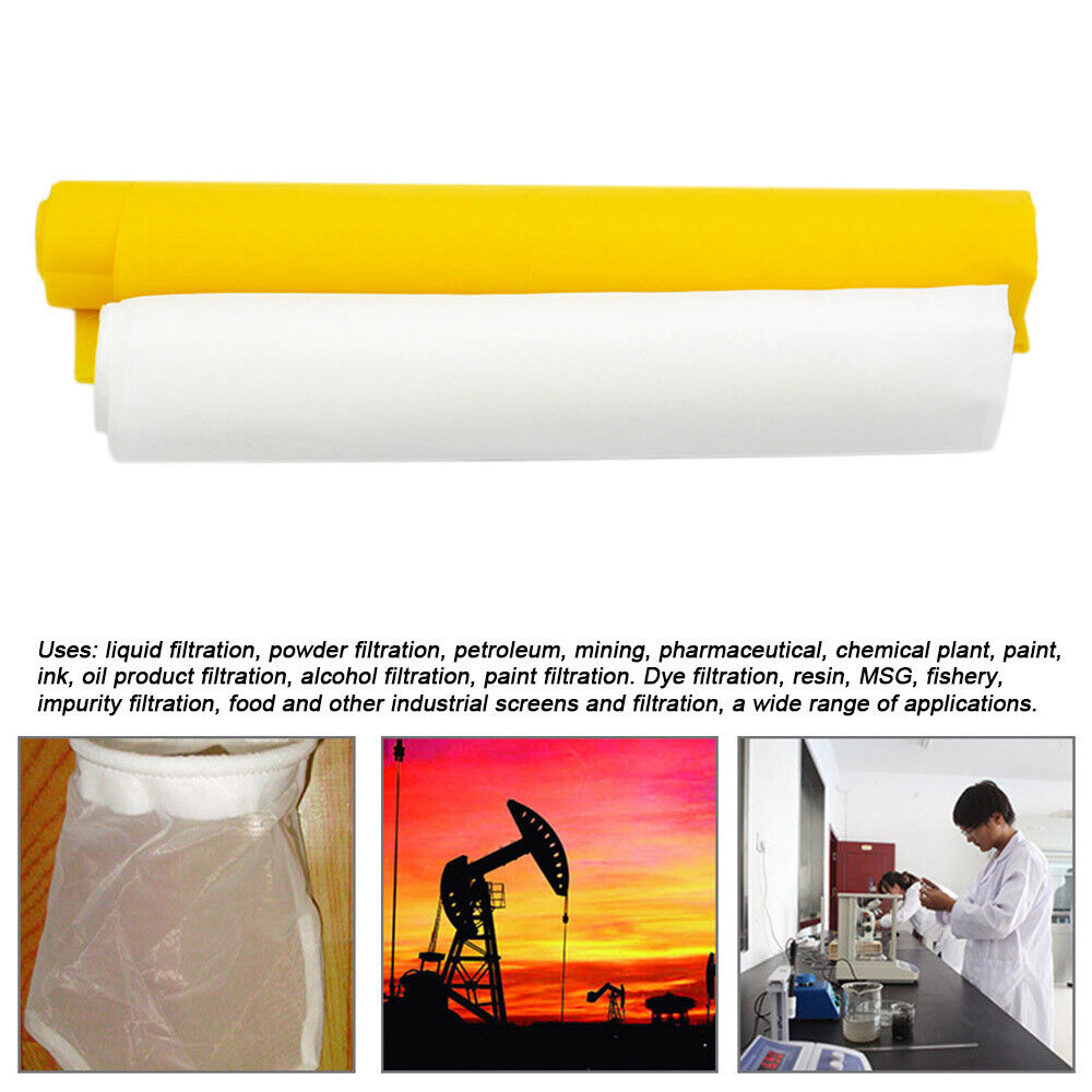 100 Mesh 40T Screen Printing Mesh 50inch(1.27m)x3Yard Cookie White Silk Unbranded Does Not Apply - фотография #5
