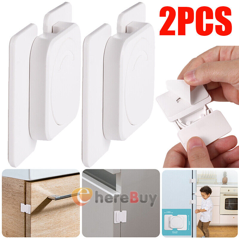 2Home Safety Refrigerator Fridge Freezer Door Lock Latch Catch for Toddler Child Unbranded Does Not Apply