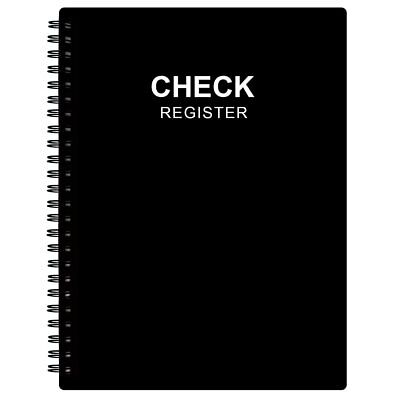 Check Register – A5 Checkbook Log with Check & Transaction Registers, Bank Ac... Nokingo