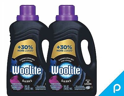 Woolite Dark Care Laundry Detergent, Midnight Breeze Scent, 50 oz/ 33 loads 2pk Woolite 76974