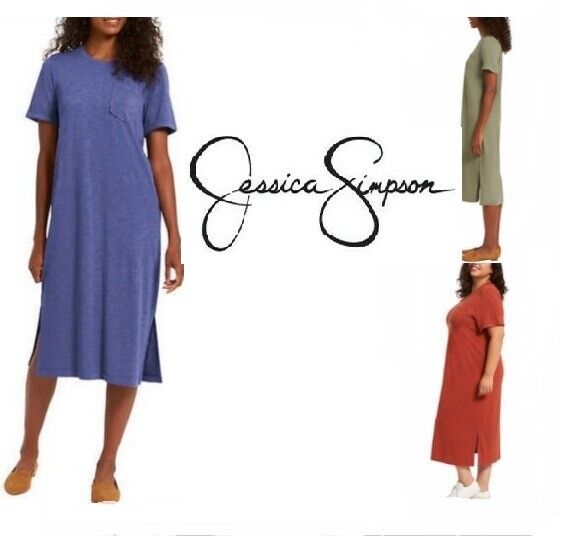 SALE!!! Jessica Simpson Ladies' Relaxed Fit Midi Dress - VARIETY Color & Size Jessica Simpson