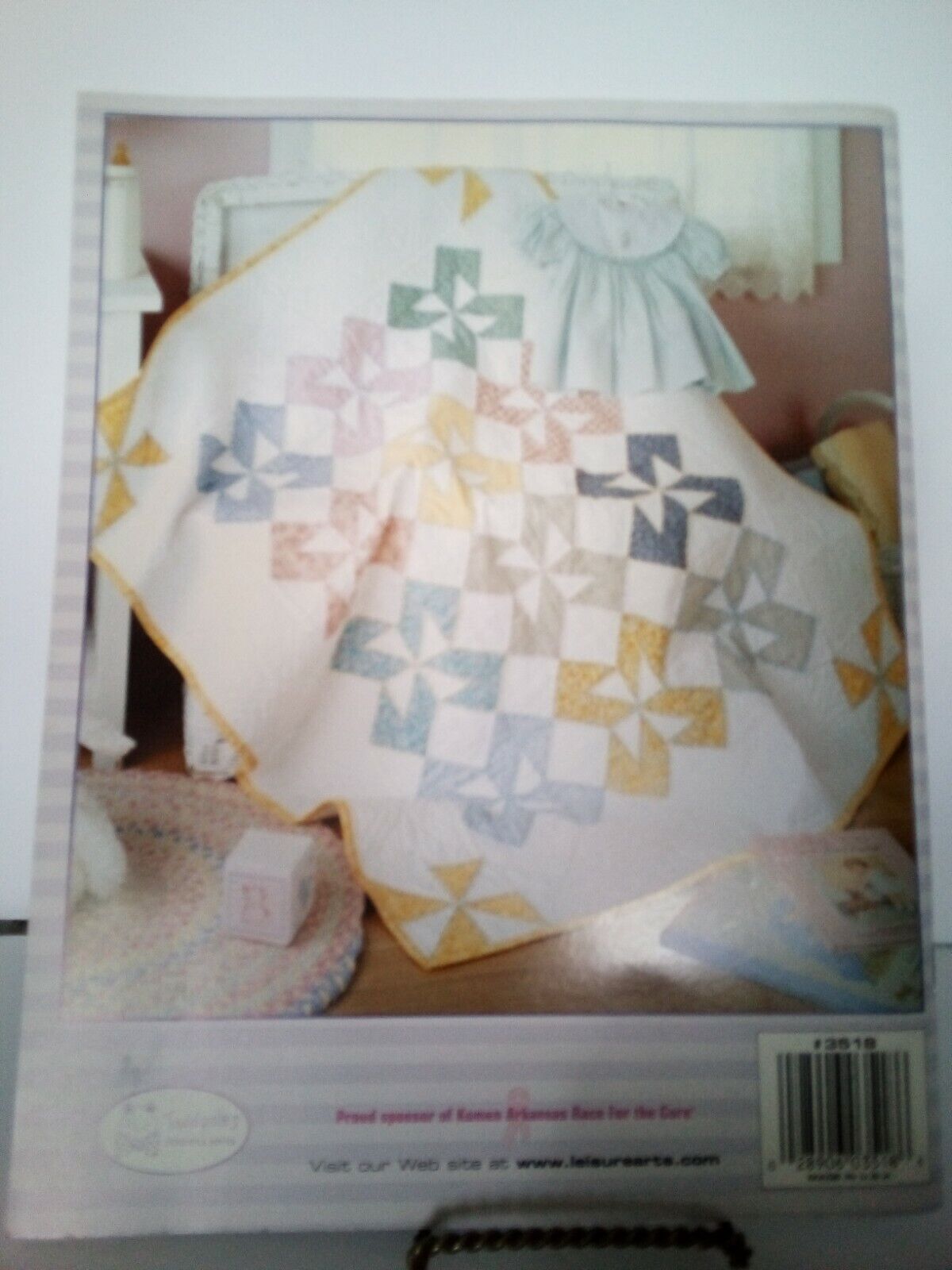 Lot of 2 Baby Quilting Books ~ More Quilts for Baby & Taddpole Quilts for Baby Patchwork Place & Leisure Arts - фотография #5