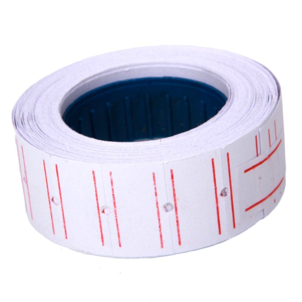10 Rolls 6000pcs White Price Tag Sticker Gun Labels Refill For MX 5500 w/ 1 ink Unbranded Does Not Apply - фотография #7