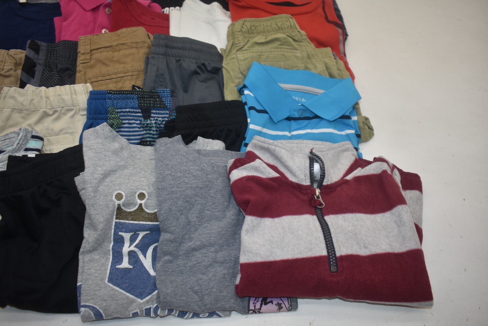 Wholesale Bulk Lot of 25 Boys Size X-Small 4-5 Mixed Season Tops Bottoms Pants Mixed Brand - фотография #5