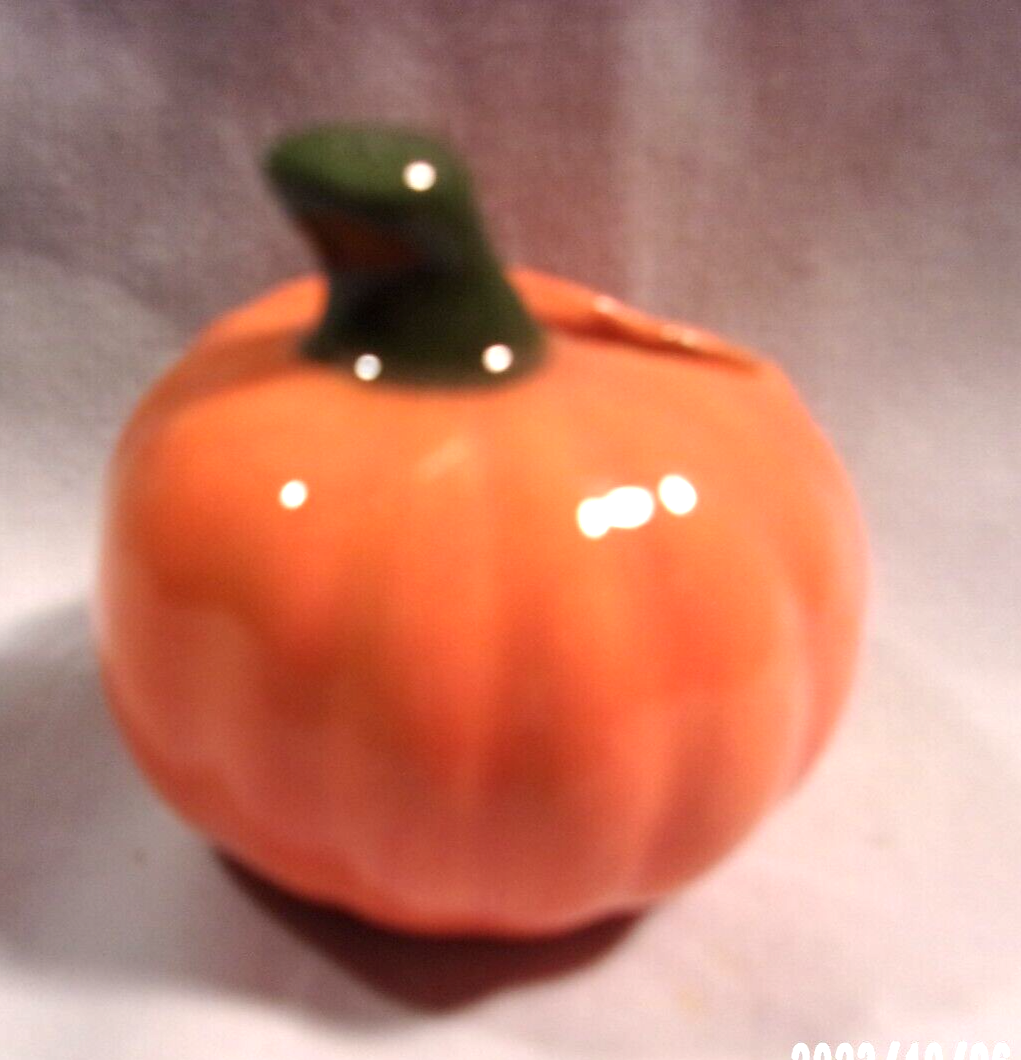 ToothPick Holder L*579 -49.349 CERAMIC Pumpkin Toothpick Holder CRAFTED BY LLBELL DOES NOT APPLY - фотография #4