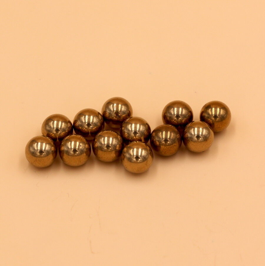 1/2'' (12.7mm) 100pcs Brass ( H62 ) Solid Bearing Balls  elephrun Does Not Apply - фотография #3