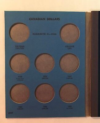 CANADIAN DOLLAR #2 (1958-DATE) #9087  COIN FOLDER BY WHITMAN - NEW OLD STOCK   Whitman - фотография #2