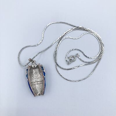 Harmony Jewelry Necklace | Conga Drum | Blue & Silver Future Primitive - фотография #3