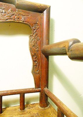 Antique Chinese Screen-Back Arm Chair (5690), (Rose Chair), Circa 1800-1849 Без бренда - фотография #7