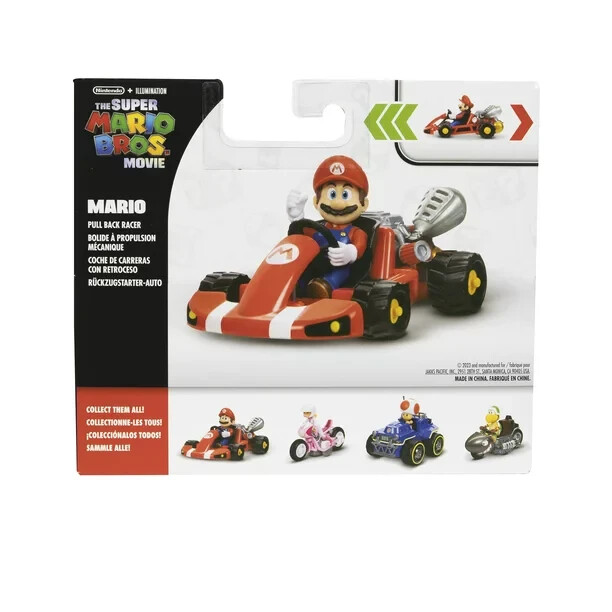 Collectible Super Mario Action Figure with Pull Back Racer Toys Gift Kids New Unbranded N / A - фотография #10