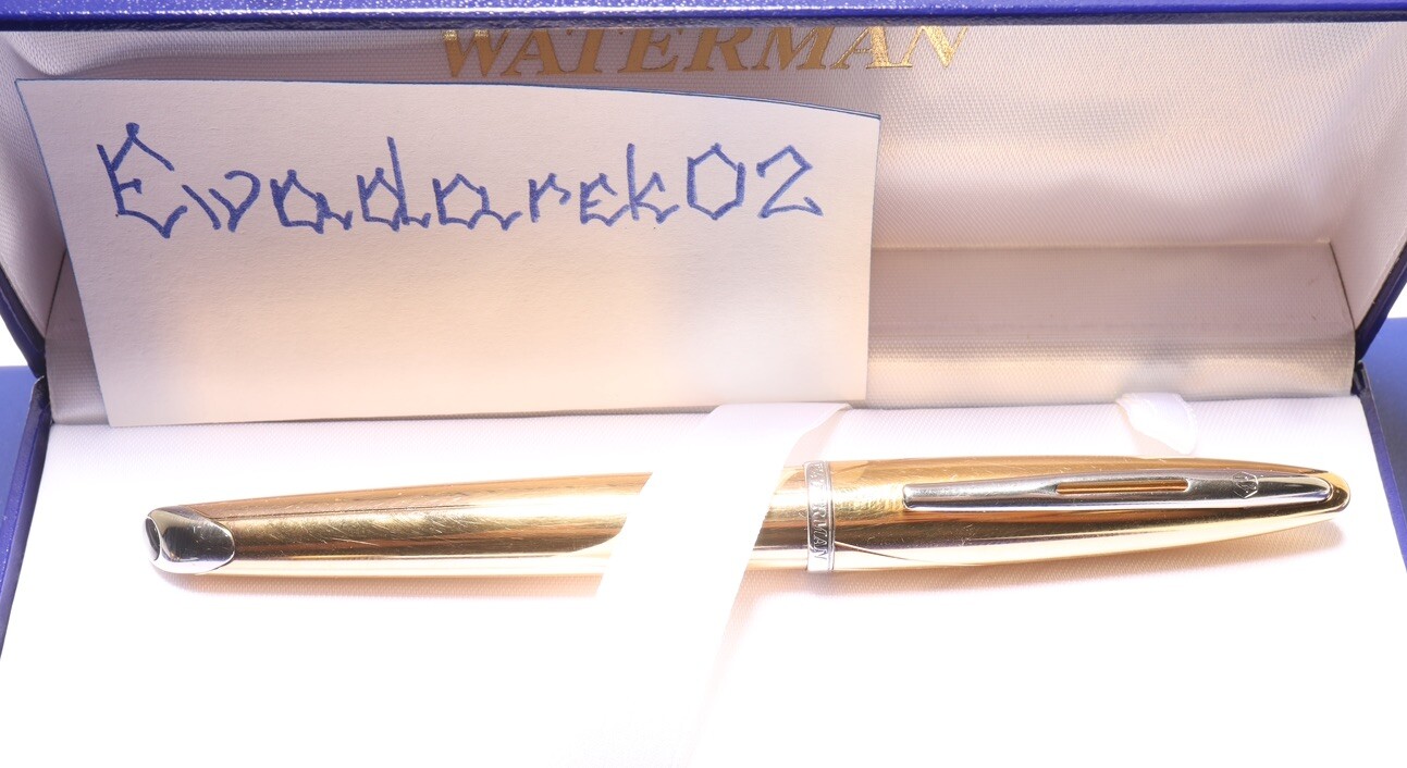 Waterman CARENE Rollerball Meridian Pink Gold Edition, Rare, LOOK Waterman - фотография #2