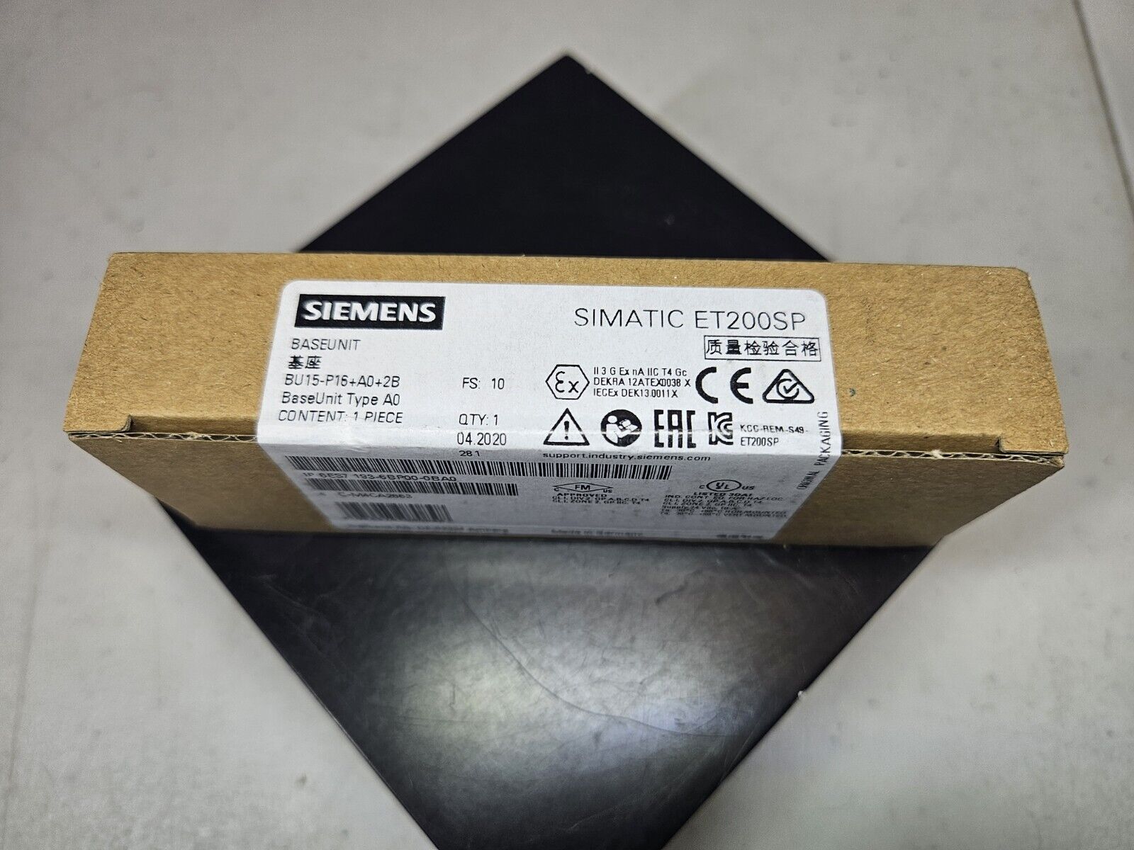 NEW SIEMENS Simatic 6ES7193-6BP00-0BA0 / 6ES7 193-6BP00-0BA0 ET200SP FAST SHIP!! Siemens does not apply - фотография #2