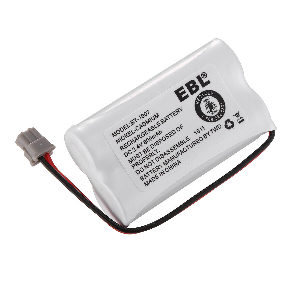2x BT-1007 Cordless Phone Rechargeable Battery For Uniden BT-1015 BBTY0651101 EBL - фотография #9
