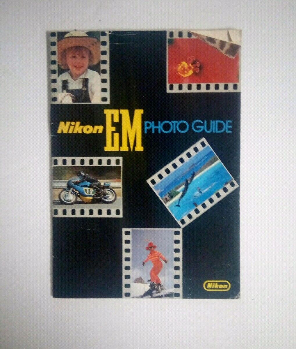 Vintage Camera Photo Booklets - YASHICA 35-ME, NIKON EM, LIFE KODAK 60s - 80s Nikon 35-ME - фотография #6