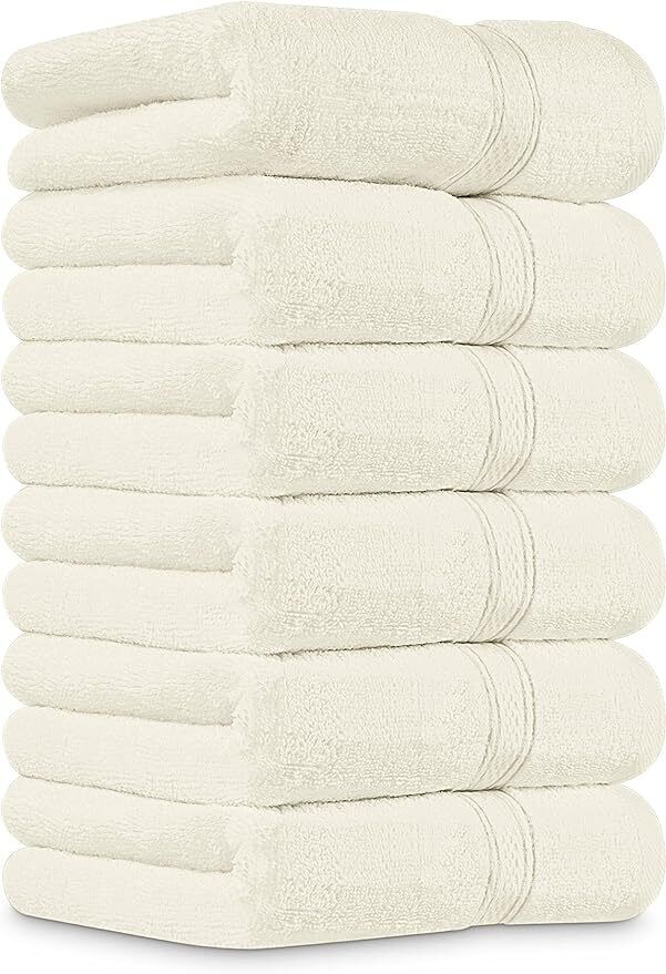 Premium Hand Towels 100% Combed Ring Spun 600 GSM Extra Large16x28 Utopia Towels Utopia Towels Does not apply - фотография #8