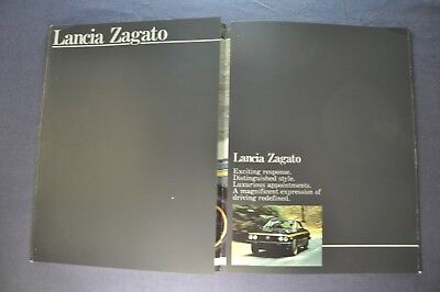 1979-1980 Lancia Catalog Brochure Coupe Sedan HPE Zagato Excellent Original Без бренда Zagato - фотография #4