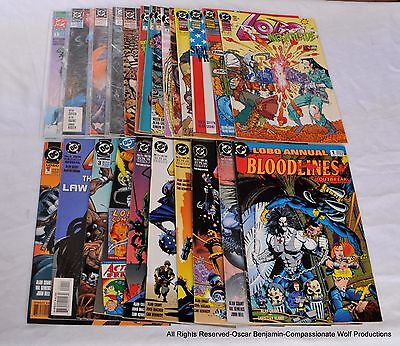 Legion of Super-Heroes & Lobo Lot!  76 Issues!  Wow!  Без бренда - фотография #5