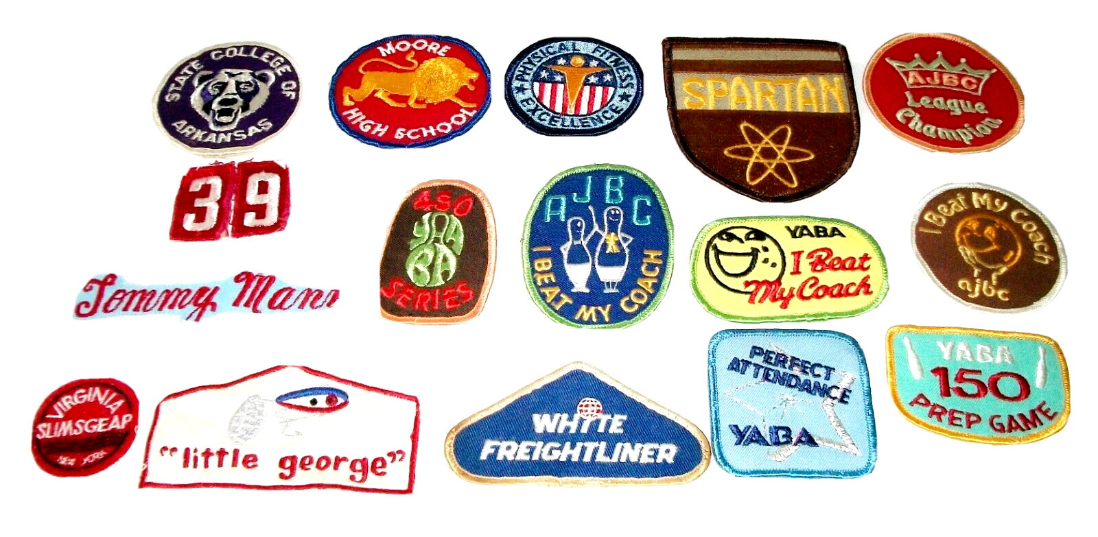 Lot Of 16 Misc. Patches Без бренда