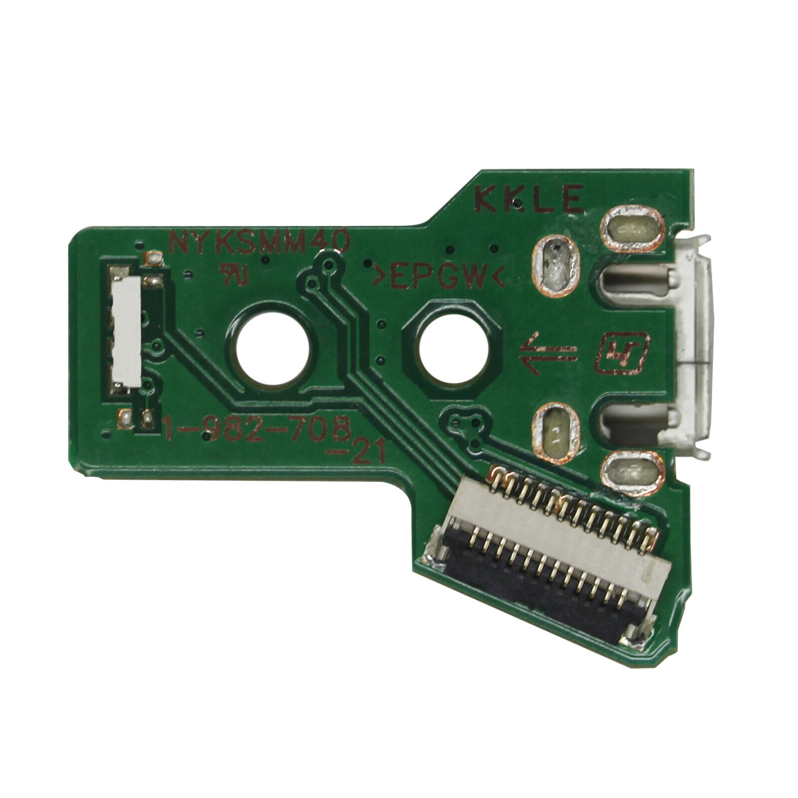 2X USB Charging Port Board JDS-055 With Flex Cable for Sony PlayStation 4 PS4 Unbranded JDS-055 - фотография #3
